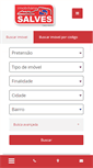 Mobile Screenshot of imobiliariasalves.com.br